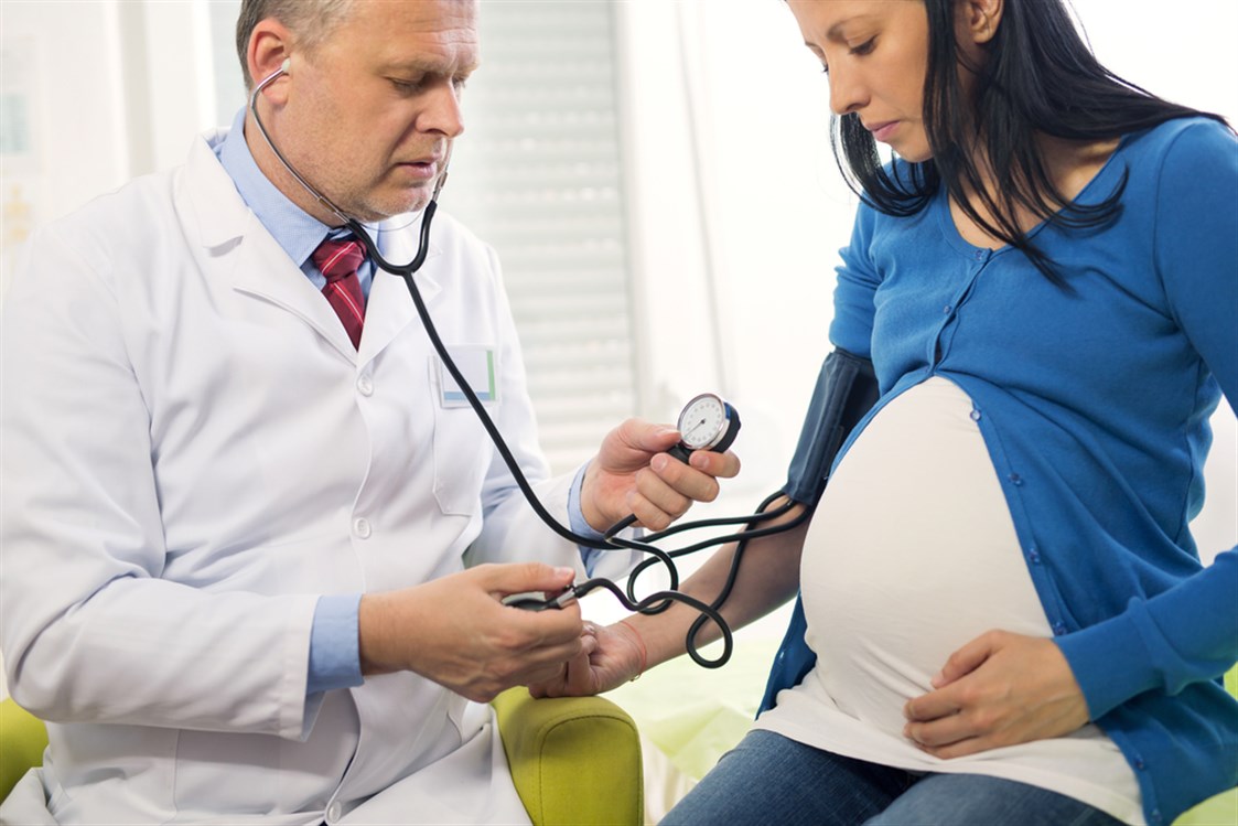 الحمل مع ارتفاع ضغط الدم