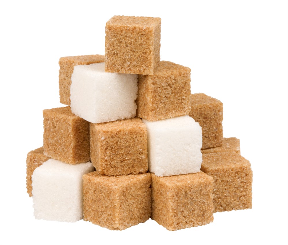 الفرق بين السكر الابيض والبني