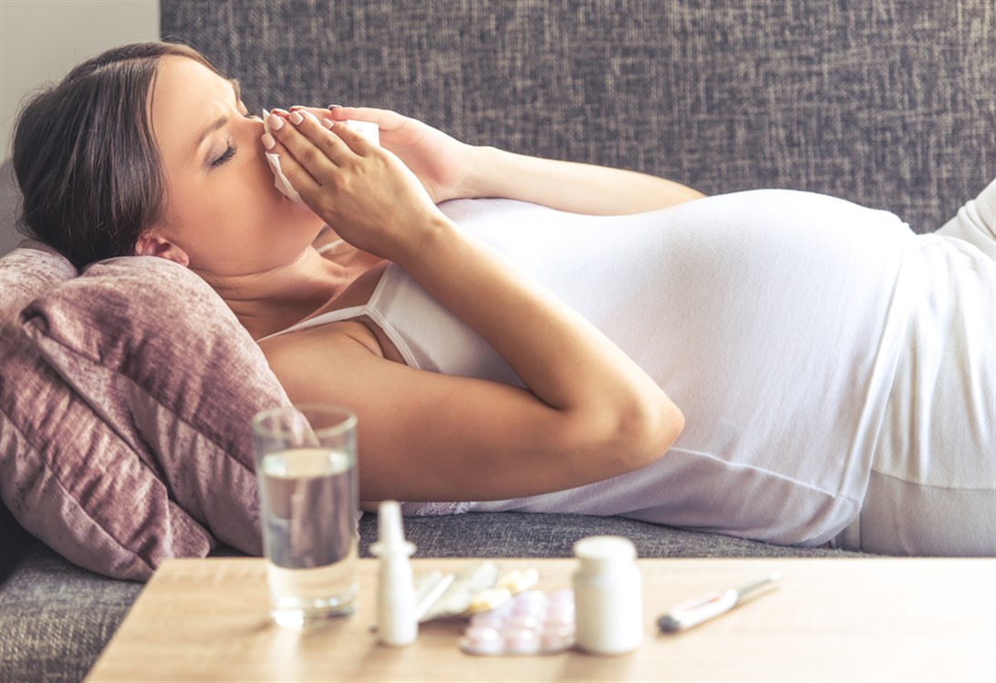  الإنفلونزا تؤثر على الجنين في الشهر التاسع