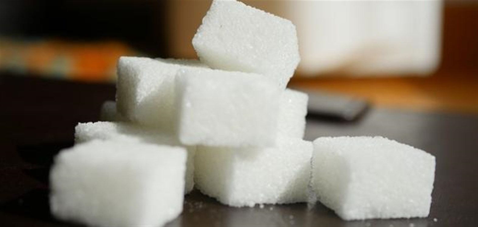 السعرات الحرارية في مكعبات السكر
