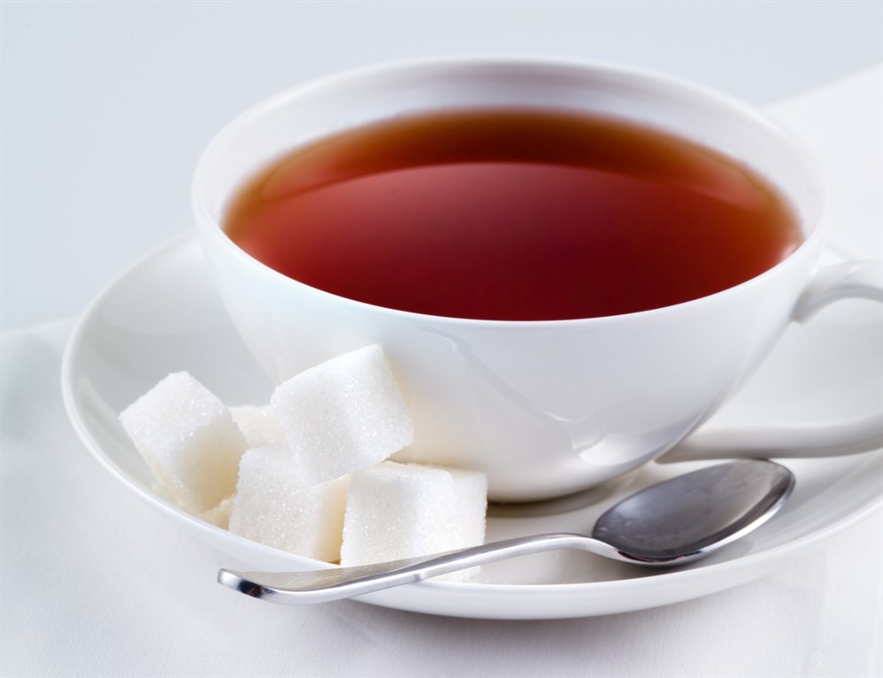 كمية السكر في الشاي