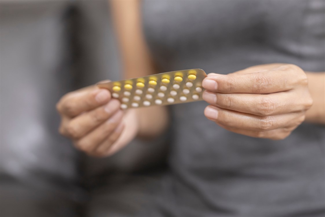 المضاد الحيوي مع حبوب منع الحمل
