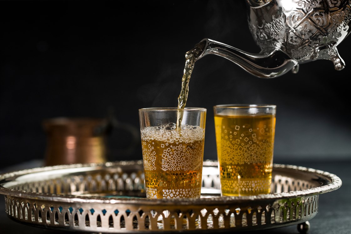 مغربي شاي الشاي المغربي