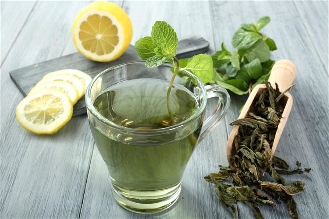 فوائد الشاي الأخضر مع الليمون للكرش 1