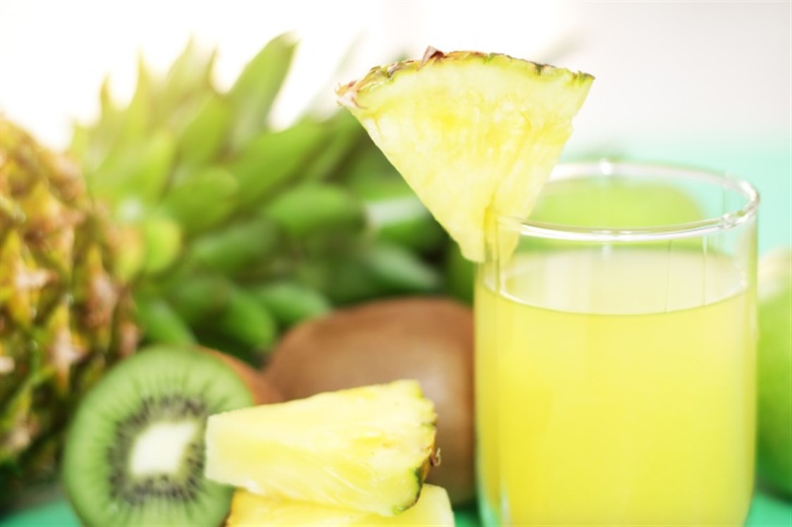 4. Fordelene ved kiwi i ananas-diæten