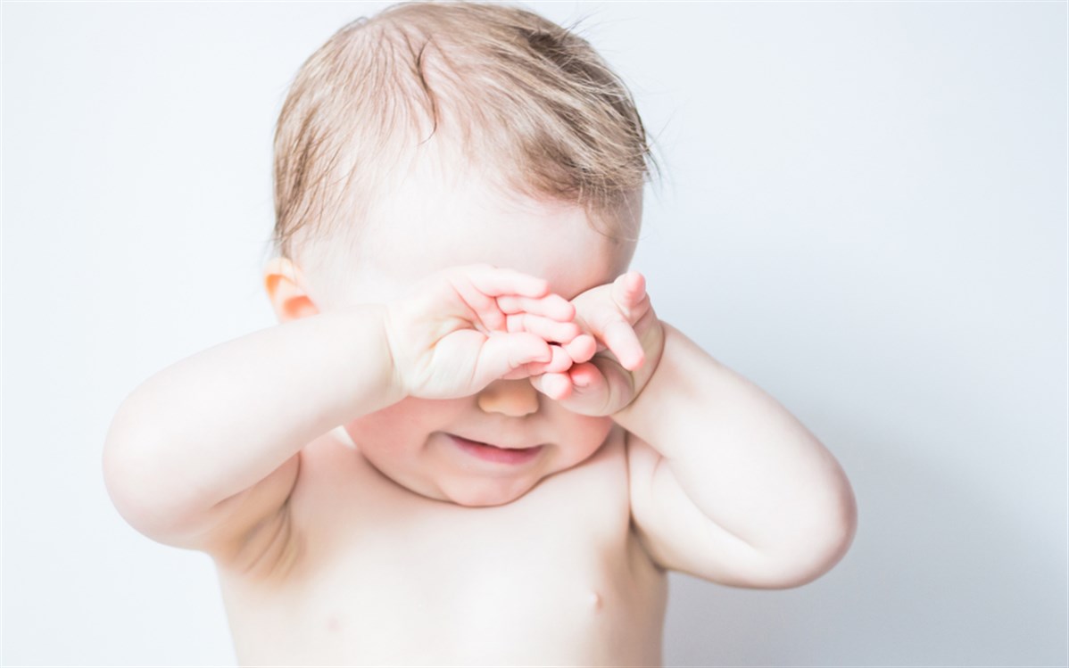 افرازات العين لدى الرضع